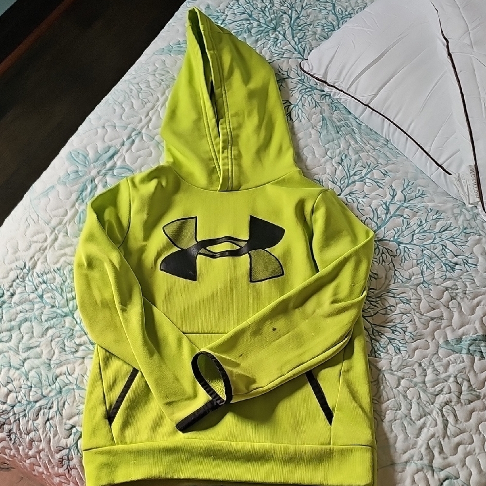 Under Armour YSM Vibrant Lime Hoodie
